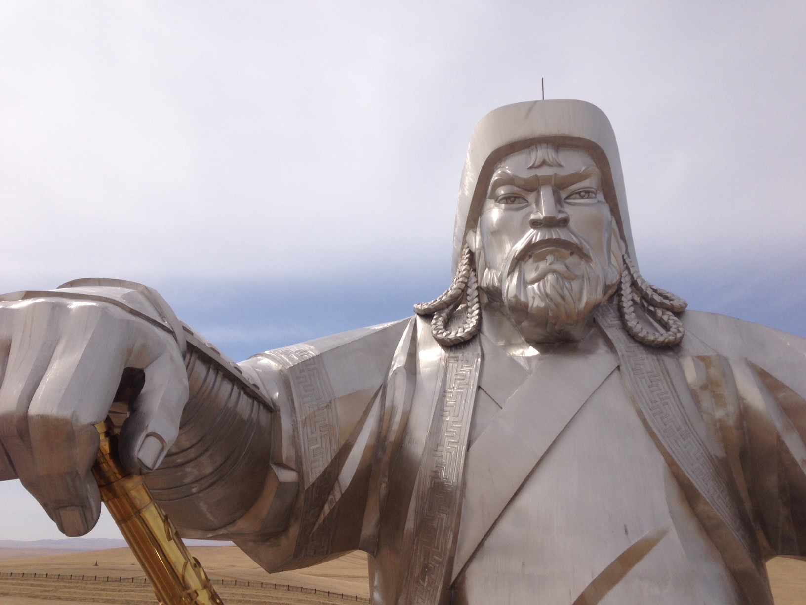 Image result for genghis khan statue complex